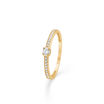 MIA ring in 8 karat gold | Danish design by Mads Z
