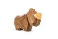 Fable wood næsehorn magnetisk træfigur