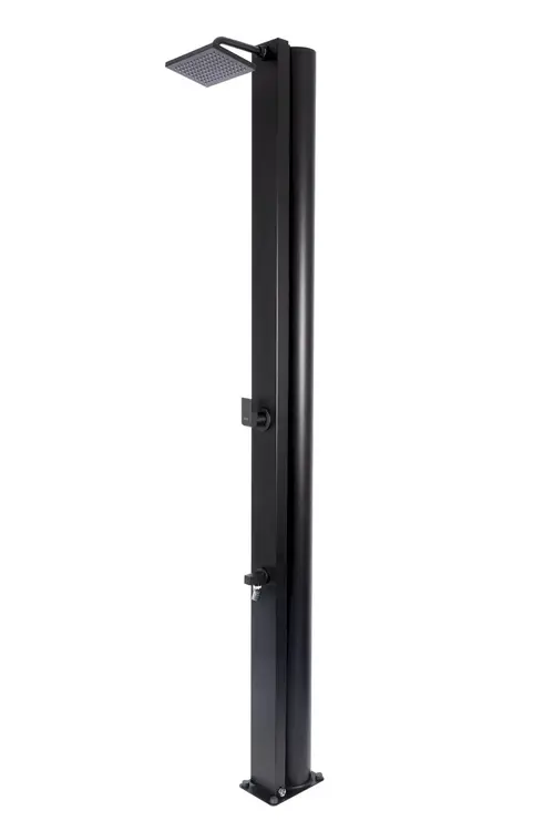 CRM WATERMIXER Black Edition - Solbruser 30 liter - Sort m. sort håndtag, Med fodvask