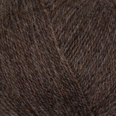 Close up af Gepard garn cashmere lace i farven brun bjørn