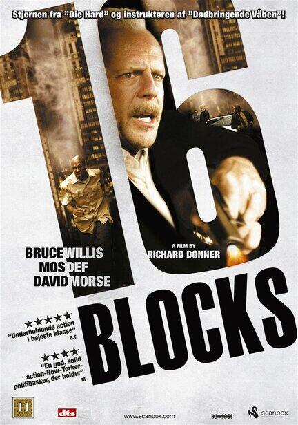 16 Blocks, Bruce Willis, DVD Movie
