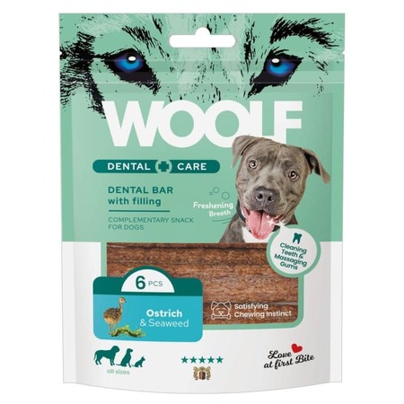 WOOLF Dental care ostrich and seaweed bar