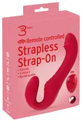 Remote Controlled Strapless Strap-On fra You2Toys – fjernbetjent dobbeltvibrator i silikone.