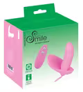 Sweet Smile – Remote Controlled Vibrator i silkeblød silikone med trådløs fjernbetjening