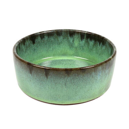 D&D Home Jasper hundeskål i keramik | Vintage Grøn