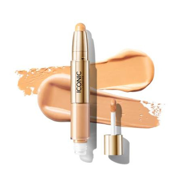 Iconic London, Radiant Concealer Duo, Neutral Light - Makeup, Concealer, Dækstift