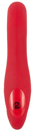 Remote Controlled Strapless Strap-On fra You2Toys – fjernbetjent dobbeltvibrator i silikone.