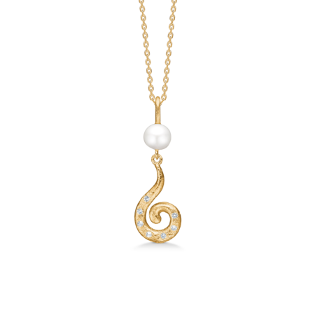 Curiosity necklace in gold-plated silver | Studio Z