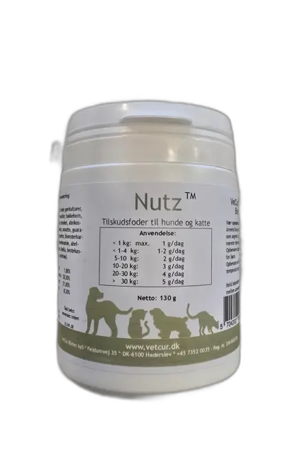 Nutz 130 g til hund og kat