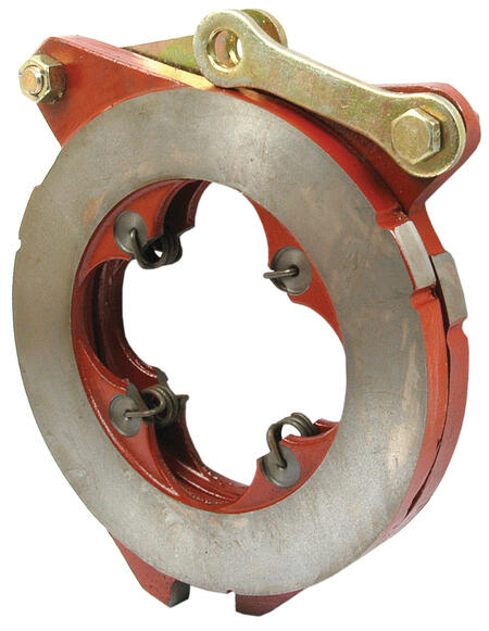 Bremseaktuator - 9" / 225mm - Våde bremser (fig. 3 på billede) Passer på: MF165, MF168, MF185, MF188 Passer på: MF240, MF250, MF255, MF260, MF265, MF275, MF285, MF290, MF298 Passer på: MF560, MF565, MF575, MF590, MF595 Passer på: MF675, MF690, MF698T