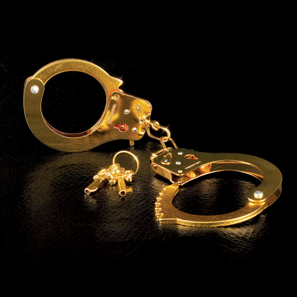 Fetish Fantasy Gold Metal Cuffs - Pipedream