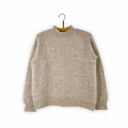 anchers sweater strikket sweater paa boejle af marianne isager