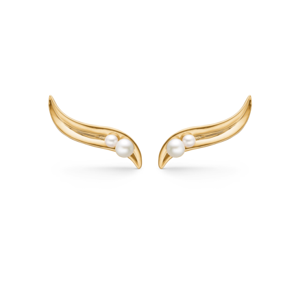 MORNING DEW øreringe i 14 karat guld | Mads Z