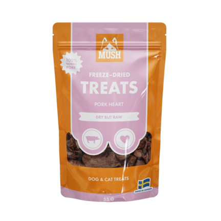 Frysetørret MUSH godbidder