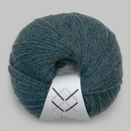 Garnnøgle 100% Cashmere fra Kit Couture i farven petroleum