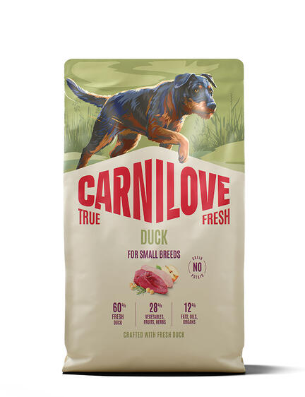 Carnilove True Fresh Duck for Adult Small Breeds 4kg.