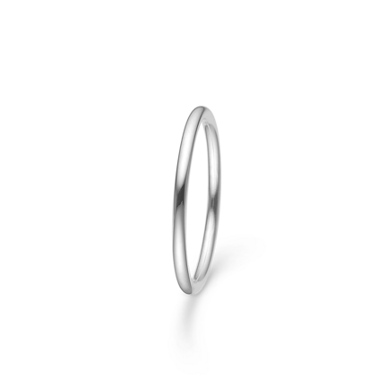 POETRY PLAIN silver ring | Danish design by Mads Z