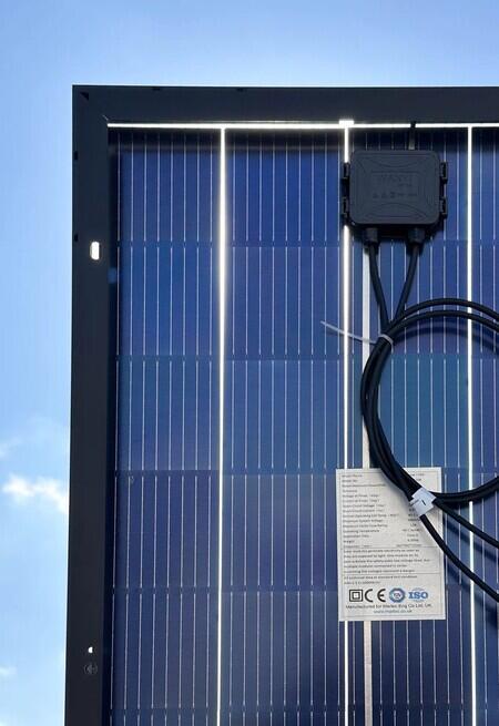 Bifacialt 110W solpanel til langtursejlads og ankerliv