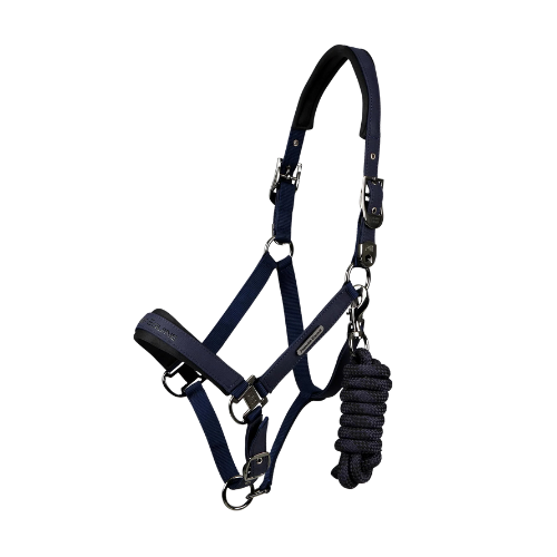 Premier Equine Duca grime & træktov - Navy, Pony