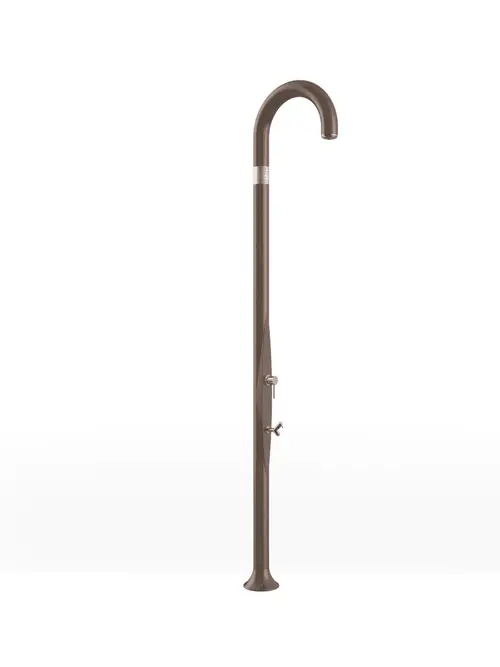 Arkema - FUNNY YIN T125 udendørs bruser med fodbruser - koldt & varmt vand - Due grå