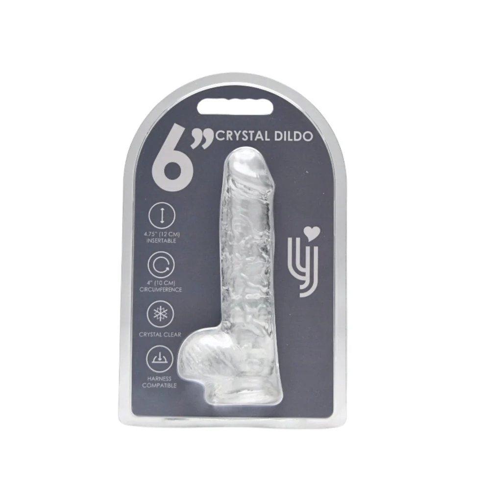 6" Crystal Dildo