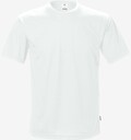 Coolmax® Funktionel T-shirt 918 i Hvid - Teknisk T-shirt i hurtigtørrende materiale med Coolmax® Dacron fibre. Svedtransporterende og åndbart. Rund hals, forlænget ryg og OEKO-TEX® certificeret.