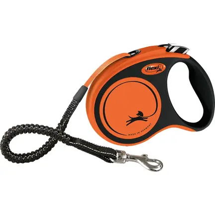 Flexi Koppel Xtremes Band 5m Sort/orange