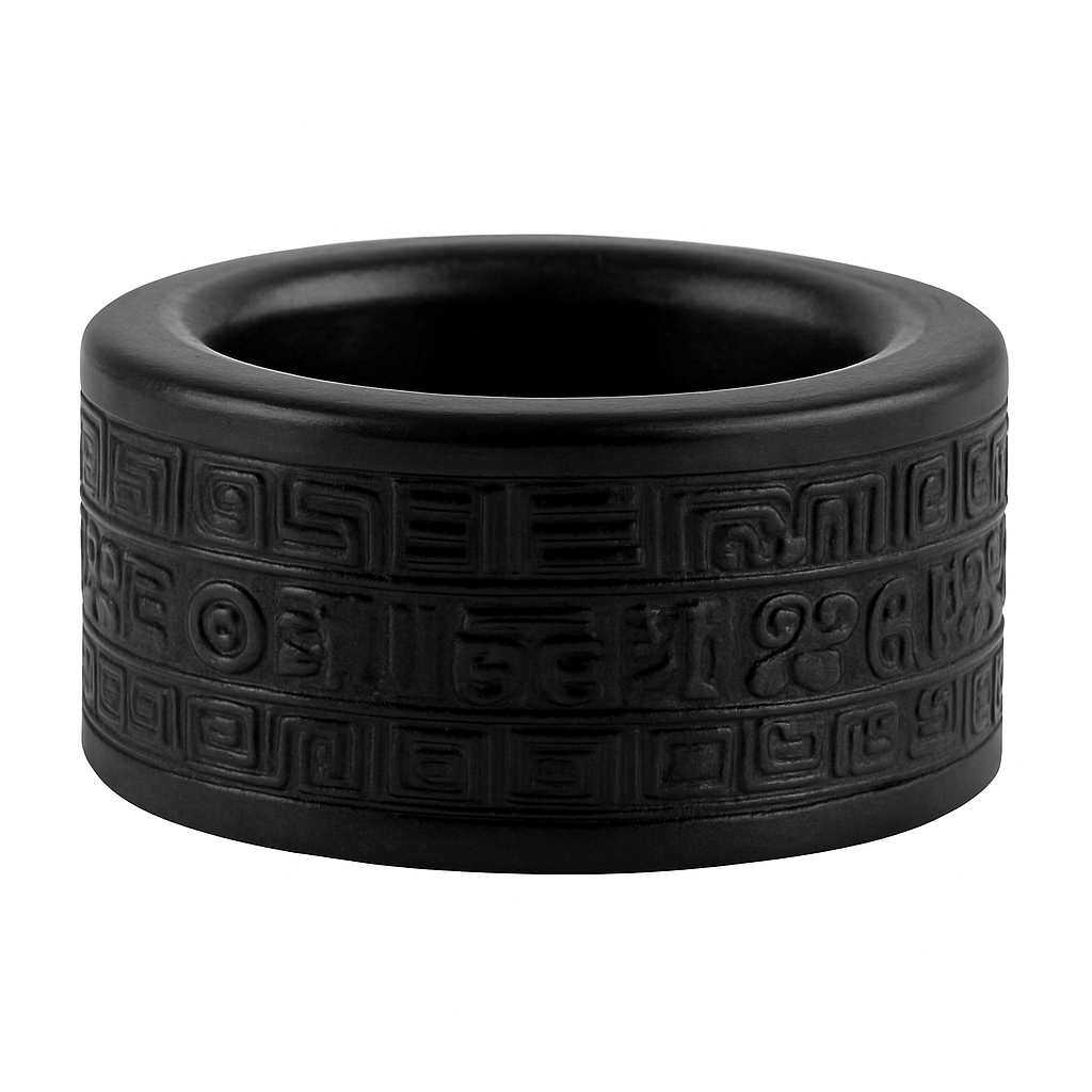 Aztec Style Penisring Single Black
