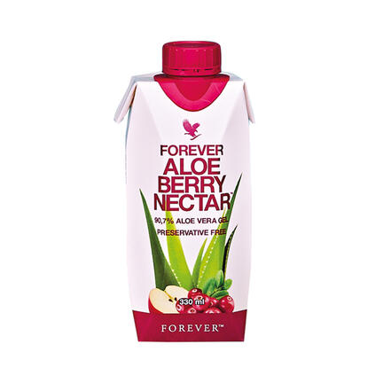 Forever Aloe Berry Nectar mini 330 ml Aloevera juice med tranebær og æble