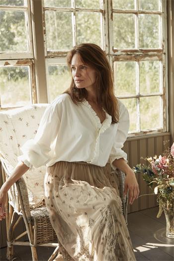 Femme Facon Spring 2021. Skjorte m/ Flæse - Maggie.