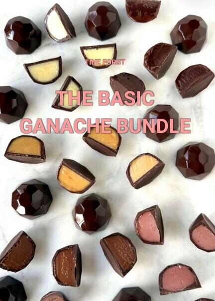 The Basic Ganache Bundle – 5 balanced ganache recipes