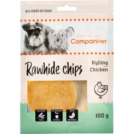 Companion Rawhide Chicken Chips - med lækker kylling