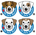 Jack Russell sticker my love variations #jack #russell #jackrussell