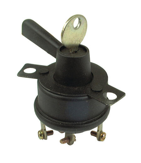 Lys / Tændingskontakt m/ Nøgle - Fordson Dexta - Super Dexta - Fordson Major