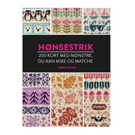 Æske med 200 kort til hønsestrik