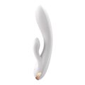 Satisfyer Double Flex rabbit vibrator med app og fleksibel silikone