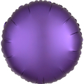 Mat lilla helium ballon