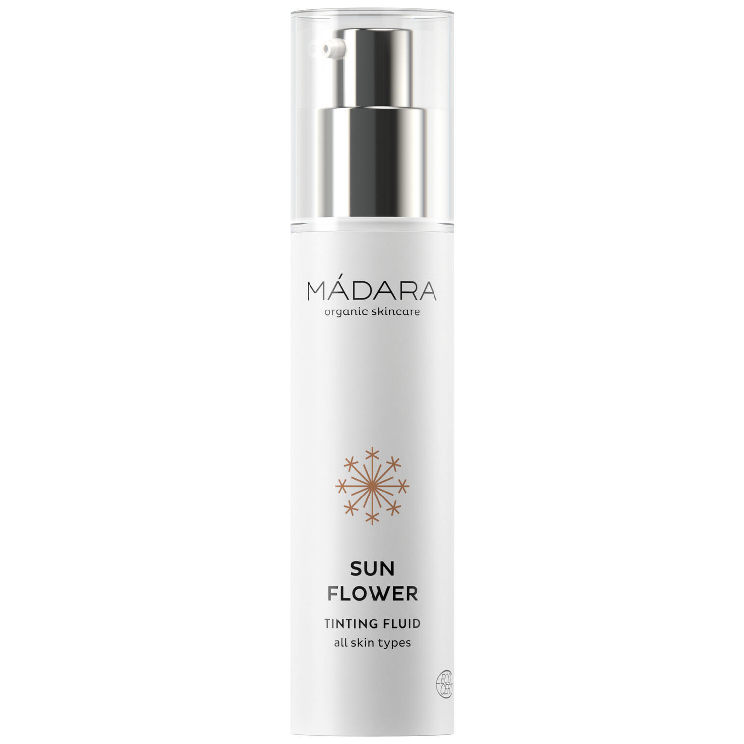 Mádara, Sun Flower Golden Beige Tinting Fluid, 50 ml.