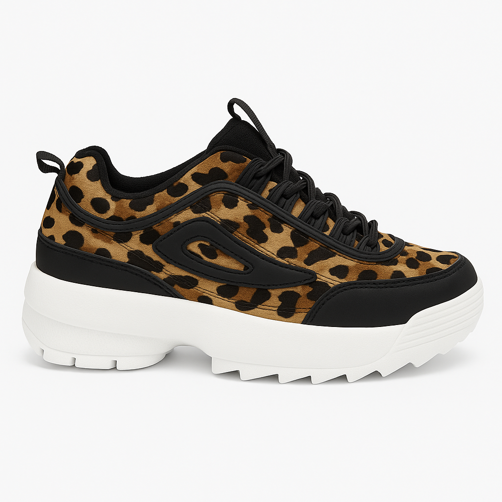 Dame Sneaker Leopard