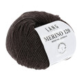 Garnnoegle fra lang yarn merino 120 farve mørkebrun 368
