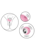 TOYJOY Happiness genopladelig klitorisvibrator i silikone med 7 vibrationsindstillinger.