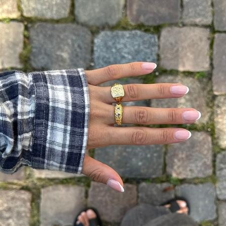 Untamed ring in gold-plated silver | Studio Z