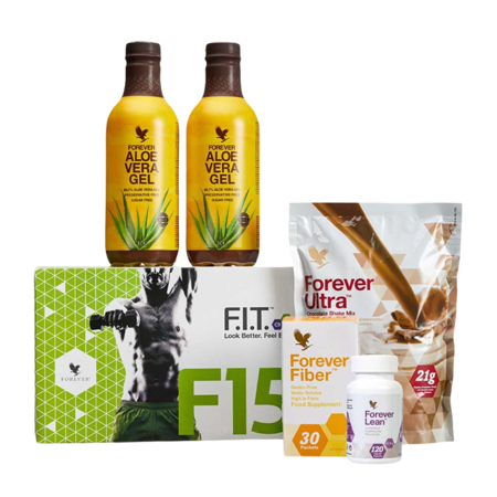 F15 boks med Forever Ultra Chocolate med Forever Lean
