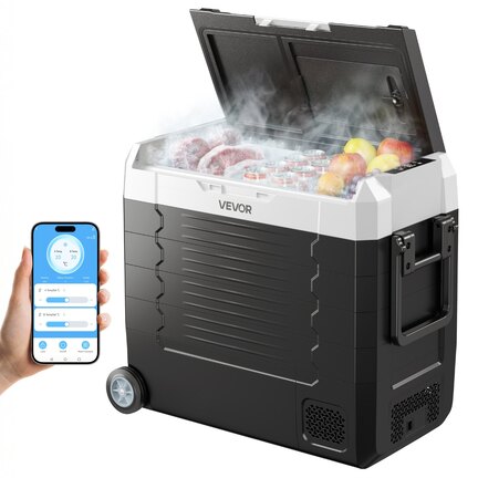 VEVOR 55L kompressor køleboks med app