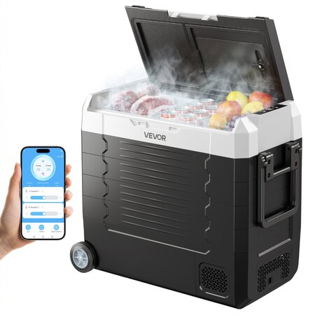 VEVOR 55L kompressor køleboks med app
