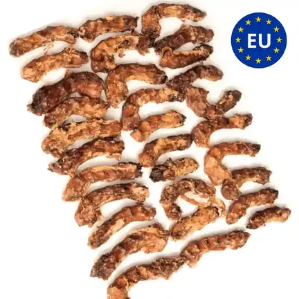 Snack'it hønsehalse – naturlige tørrede hønsehalse til hunde