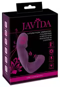 Javida 4-Funktionsvibrator – luksus vibrator i silikone med tappende, sugende og tungefunktion