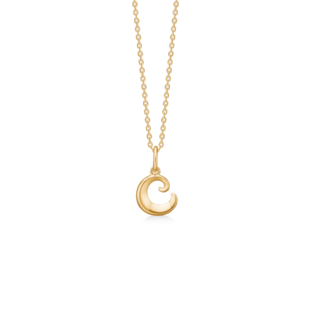 Ocean Petite pendant in 14-carat gold
