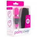 Palm Power Pocket – mini wand vibrator med 7 funktioner, travel-lock og opbevaringstaske