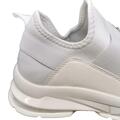 Dame sneakers hvid elastik